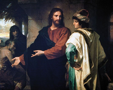Yesus dan pria muda yang kaya raya